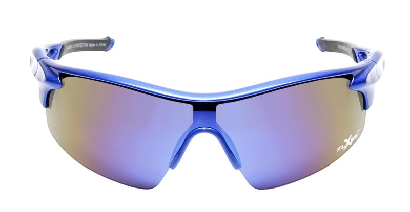 Calabria Rally Cobalt Black/Blue Mirror Pickleball Sunglasses for Women Polarized Pickleball Glasses for Men Racquetball Protective Eyewear Outdoor Sunglasses Men Sport Golf Squash Cricket Glasses