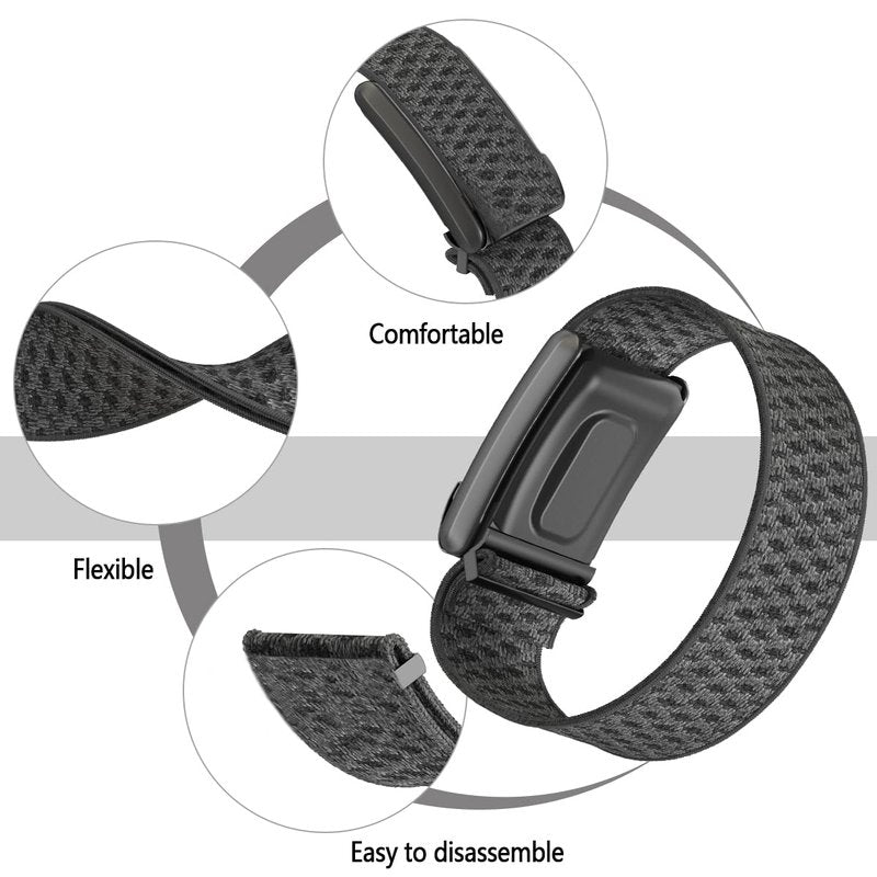 Zenithow Band Compatible with Whoop 4.0- Odor Resistant, Breathable Nylon Whoop Band- Easy to use and Adjustable, Comfort and Durability