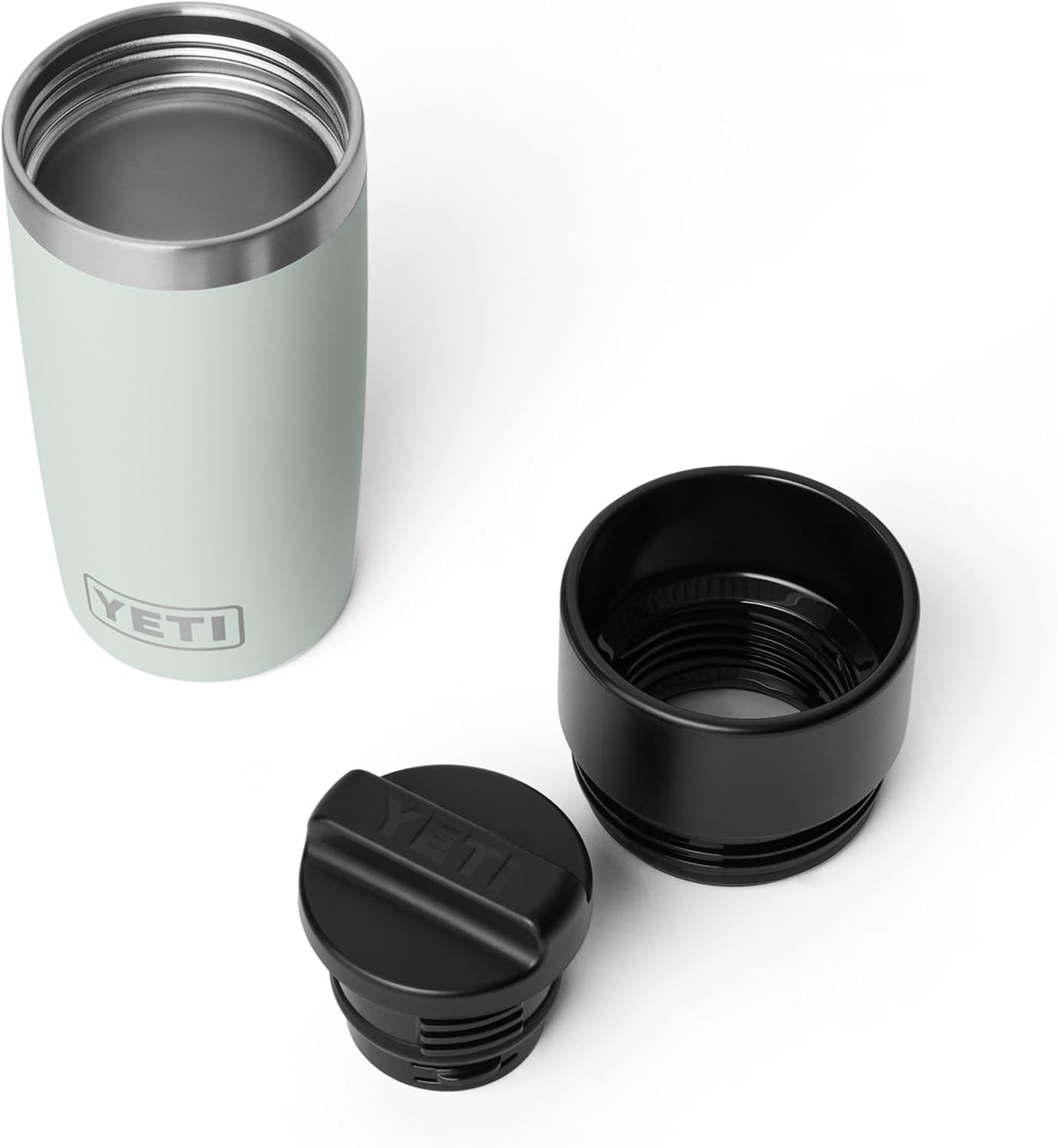 YETI Rambler 12 oz Travel Bottle - Stainless Steel, Vacuum Insulated, Leakproof Commuter Cap, Ridgeline