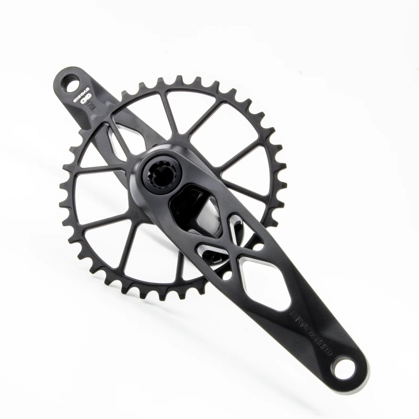 CobraCrawler MTB Bike Chainring Wide Narrow Teeth Chainwheel 8/9/10/11S Mountain Bicycle ChainWheel 32/34/36/38T Ultralight 55g 3-Nail (38T Black)