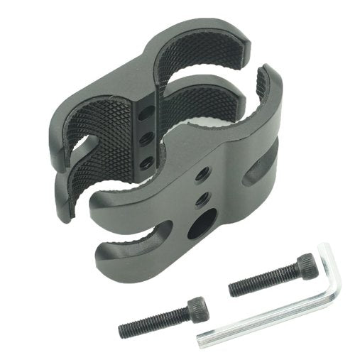 LYHgogo Extension Tube Clamp Stabilizer - Suitable for Magazine and Extension Tube Fixed Outdoor Sports Shooting Accessories (Black)