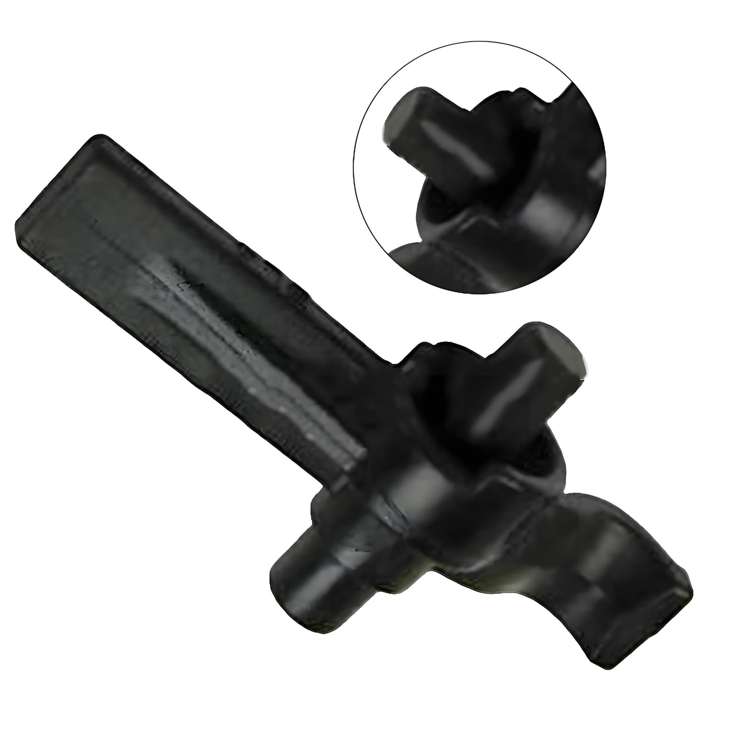 90605748 Leaf Blower Attachment Parts tube clips For dewalt part DCBL720 DCBL722 DCBL770 DCBL790 Series, Black, 2-Pack