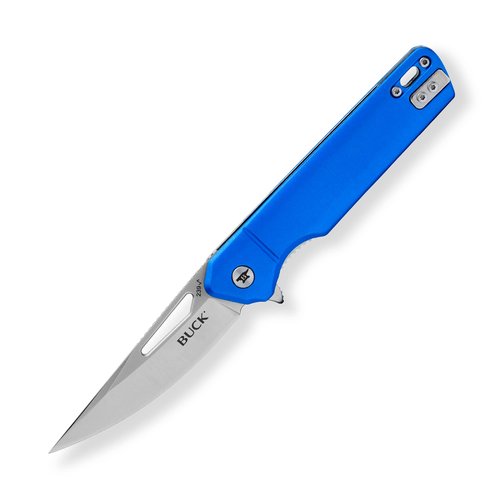 Buck Knives 239 Infusion Folding Pocket Knife with Drop Point Blade, Aluminum Handle, Pocket Clip
