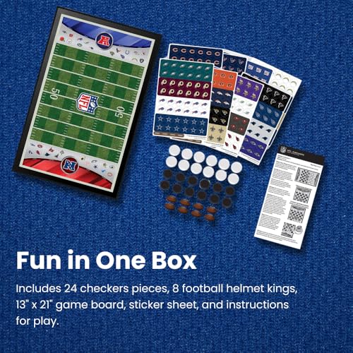 NFL San Francisco 49ers Checkers Board Game - 13" x 21"