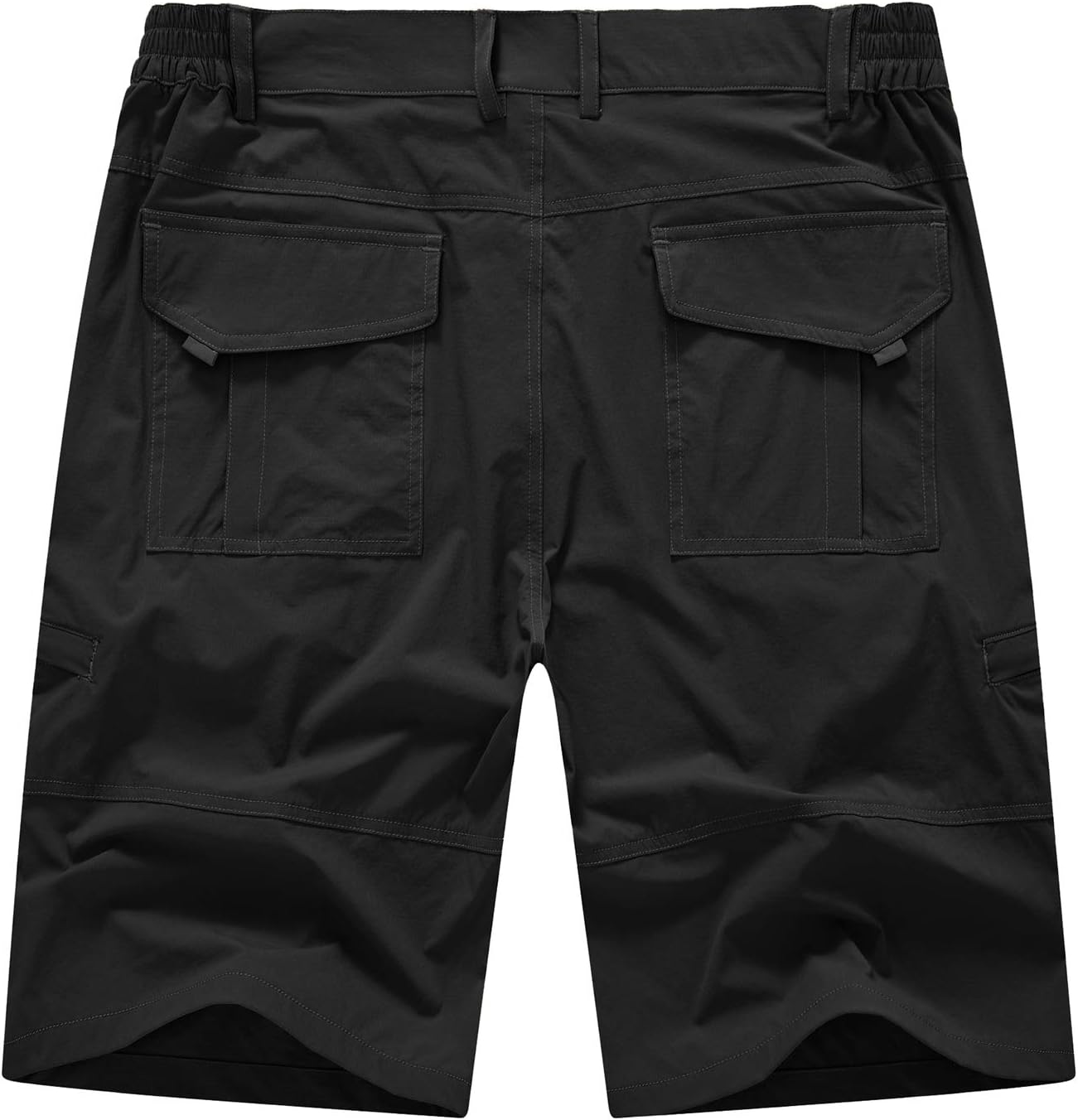 BASUDAM Men's Cargo Hiking Shorts - Quick Dry, Lightweight Design with 6 Pockets for Travel & Camping