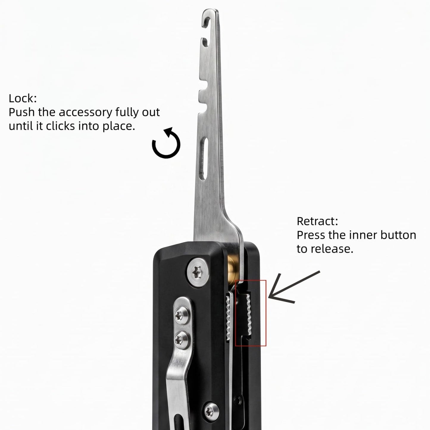 QDX 12-in-1 Folding Fishing Pliers, Compact Saltwater Fishing Tool with Braid Cutter, Hook Remover, Split Ring Opener, Stainless Steel Fishing Gear Gift for Men