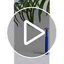 Golf Groove Sharpener Tool for U & V-Grooves - Blue