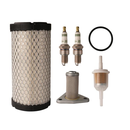 FIXHAWK EZGO Tune Up Kit, EZGO TXT Oil Change Kit, Include Fuel Filter Air Filter Oil Filter Spark Plug, Fits EZGO TXT 2005-2009 and EZGO ST350 1996-Up Gas Golf Cart, Replace OEM# 72084G01 28463G01