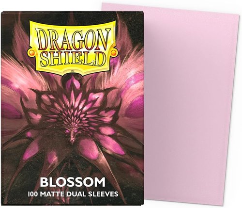 Dragon Shield Matte Dual Standard Size Card Sleeves - 100 CT | Smooth & Tough TCG Protection | Blossom