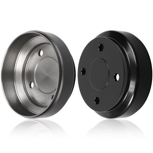 LEAPGOMAX Golf Cart Brake Drums Hub Rear for Club Car DS 1995-up&Club Car Precedent 2004-up G&E Golf Carts Models OEM# 1017911-01, 1018232-01(2 Packs)
