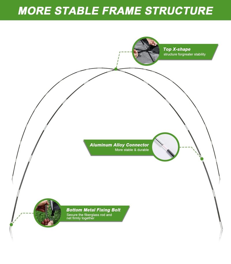 Golf Net, 10x7FT Golf Practice Net with Tri-Turf Mat for Outdoor Indoor, All-in-One Hitting Aid for Backyard Training Driving Chipping Swing, Gifts for Men/Him/Dad/Golfer
