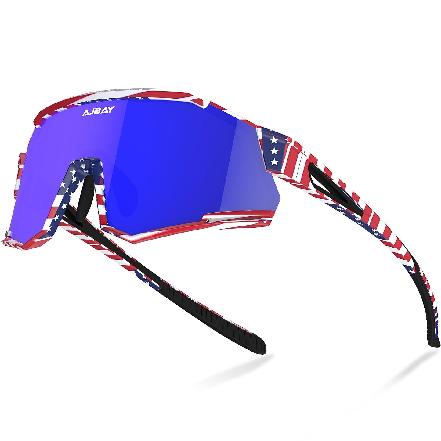 AJBAY Polarized Kids Sunglasses, Youth Baseball Sunglasses Ultra-Light TR90 Frame UV400 Sports Cycling Glasses for Boys Girls