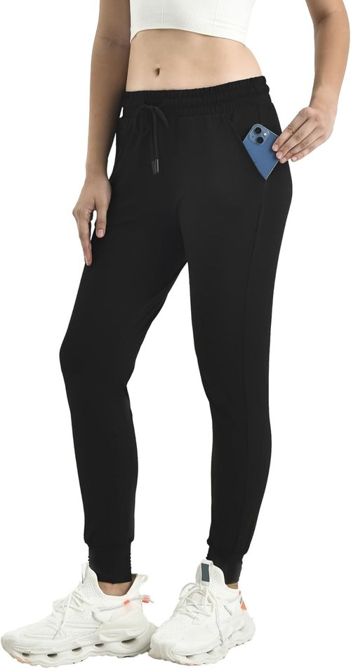 Ipletix Joggers for Women - Lightweight Drawstring Sweatpants with Pockets for Yoga & Running