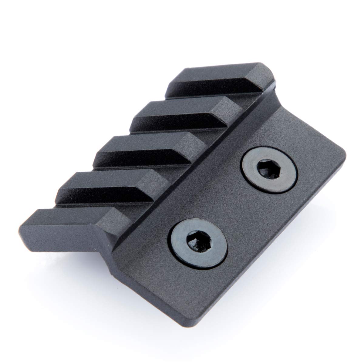LEGEED Offset Light/Optic Picatinny Rail Mount 4-Slot Black
