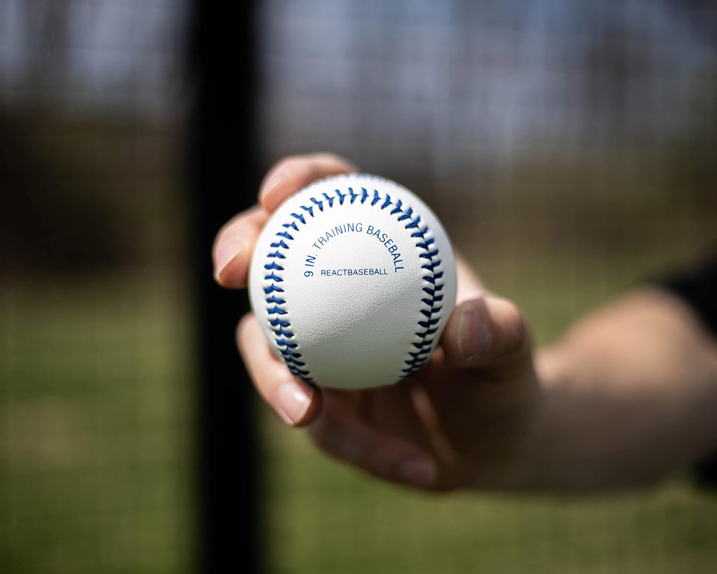 Rawlings Pro Style REACT Training Baseball - Enhance Skills with Superior Grip & Control