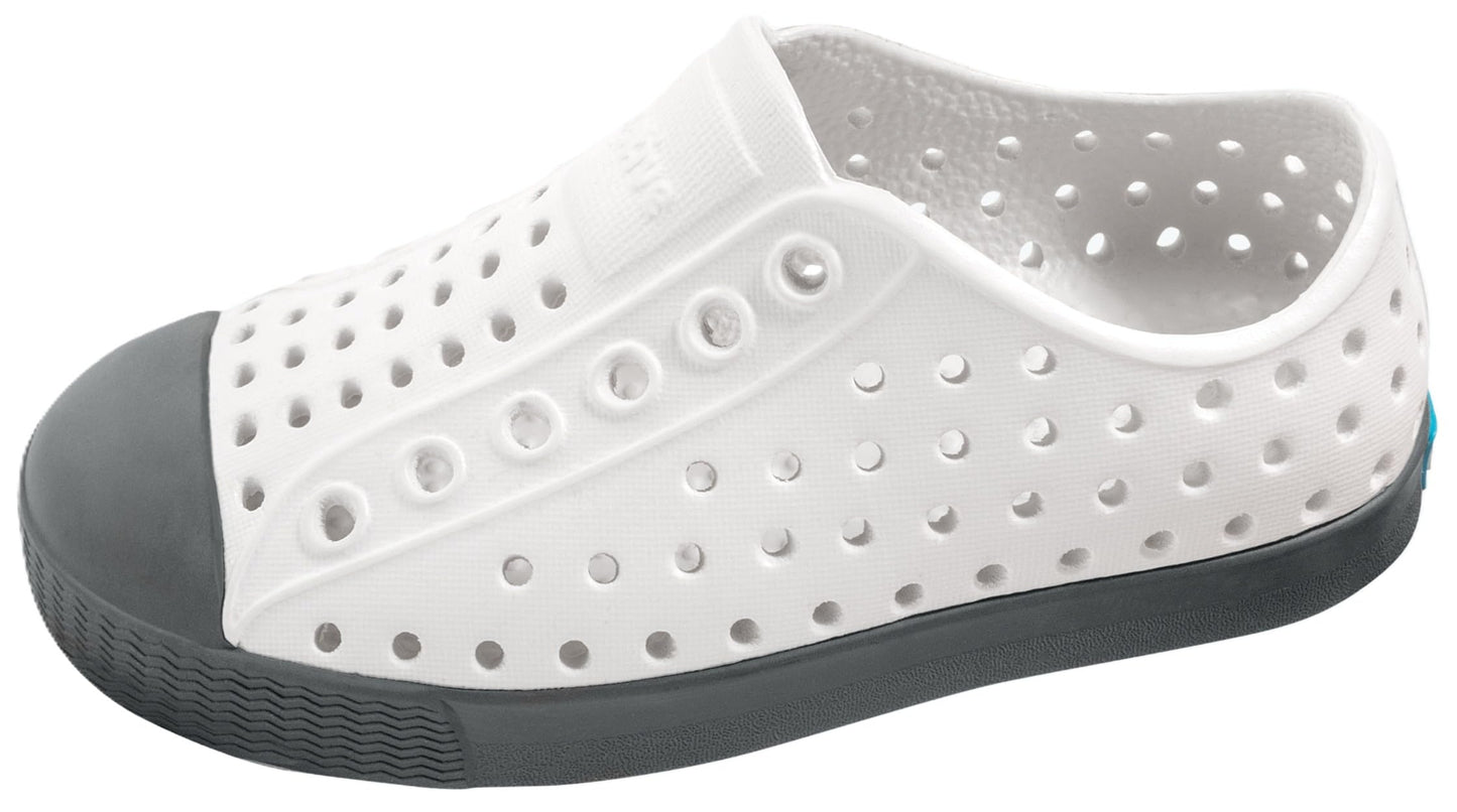 Native Shoes Unisex-Kids Jefferson Sneakers, Cloud Grey/Dublin Grey, 11 Little Kid