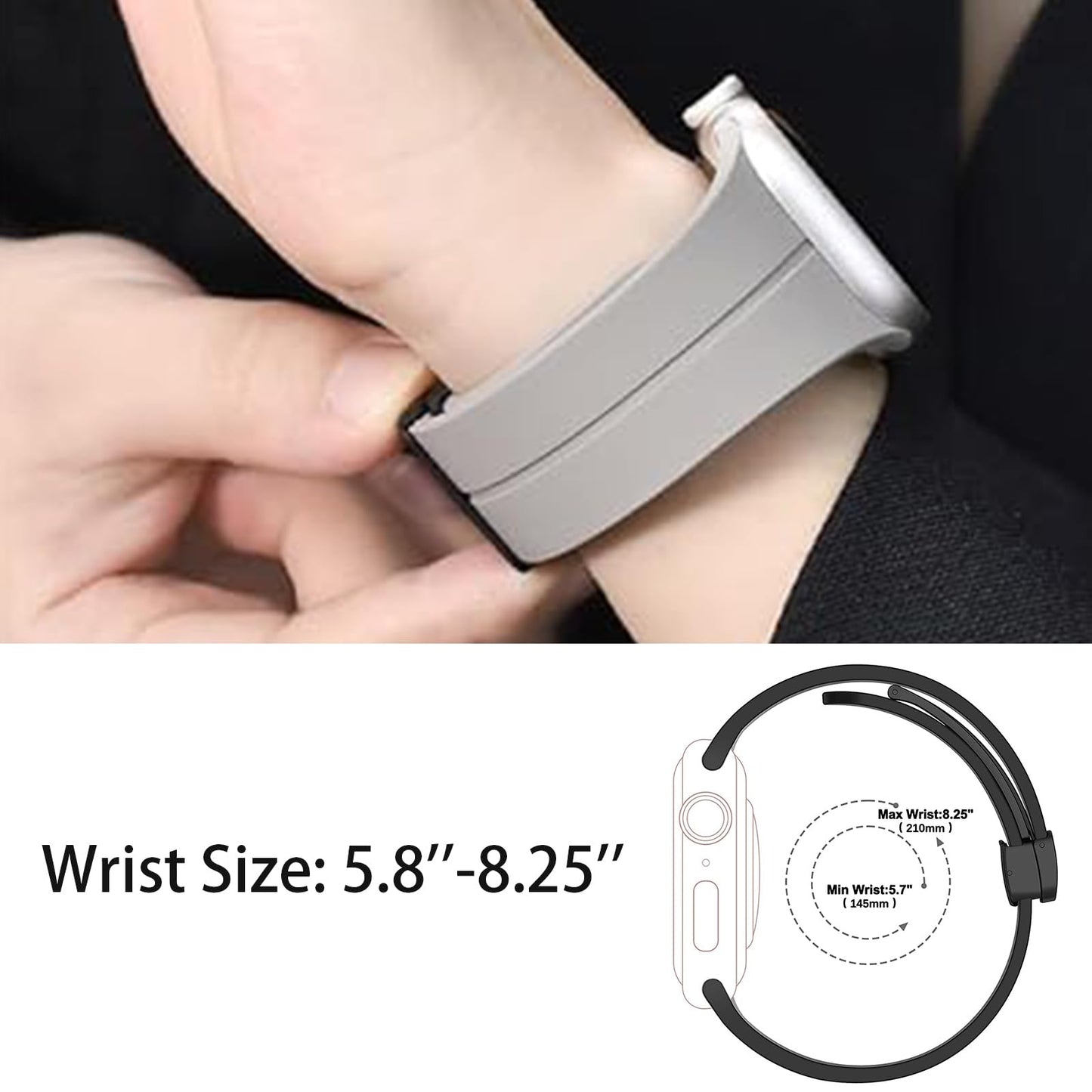Lamshaw Compatible wit CMF Watch 3 Pro Band, Soft Silicone Sport Wristband Replacement Straps Compatible for CMF Watch Pro 1, 2, 3 Pro Smartwatch