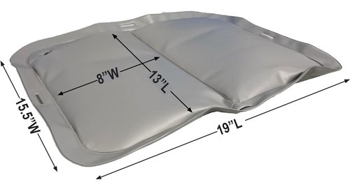 Skil-Care Balance Stability Air Pad, Adjustable Air-Filled Cushion for Rehabilitation, Portable Balance Trainer, Improves Stability and Posture, Easy to Clean, 555106