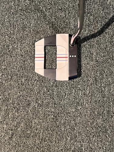 Golf Putter Sticker - Triple Track Alignment - Red & Blue