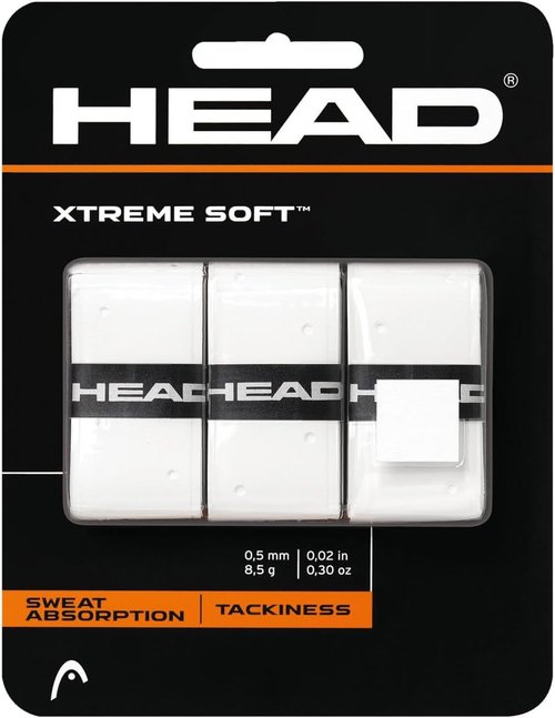 Head Xtreme Soft Racquet Overgrip - Enhanced Comfort & Control | Perfect for All Racquet Sizes