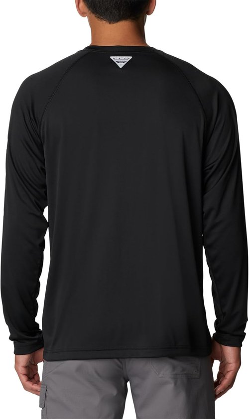 Columbia Men's PFG Terminal Tackle Long Sleeve Fishing Shirt - Moisture-Wicking, Lightweight