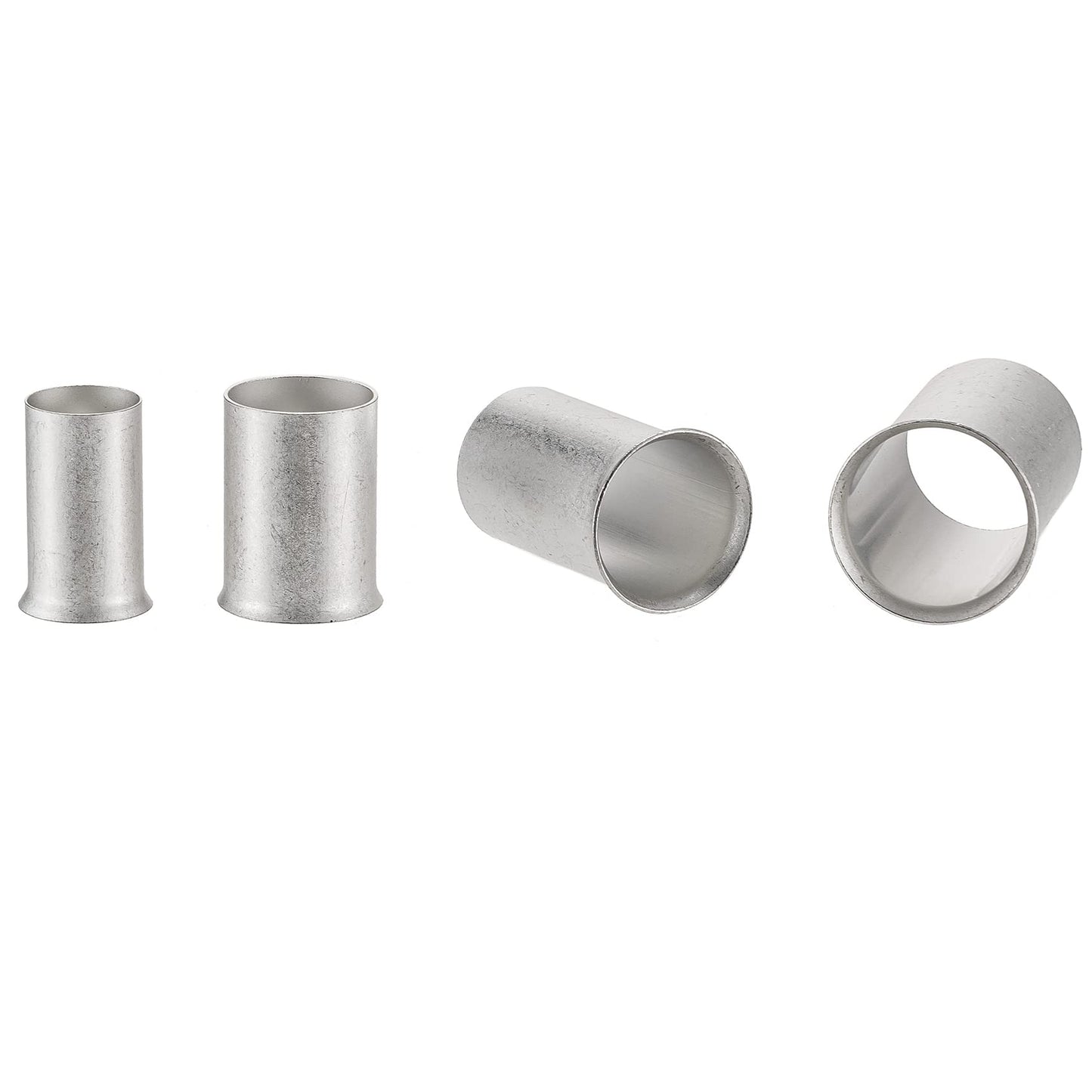 ROCKDIG 40PCS 4/0 3/0 2/0 1/0 Gauge Tinned Copper Wire Ferrules for Electrical Cable Ends Crimp Terminals Assortment Kit