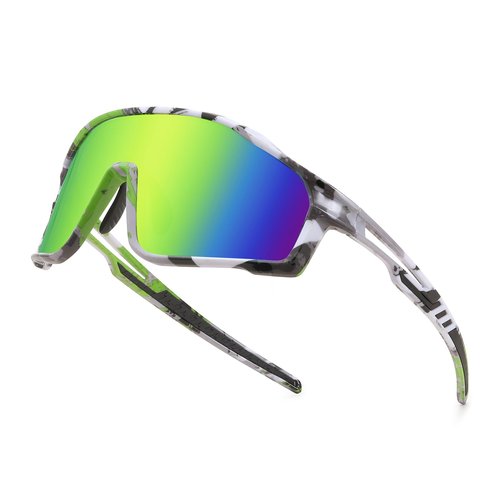 Karsaer Sports Sunglasses for Men and Women Youth Oversized Glasses for Cycling Running Baseball