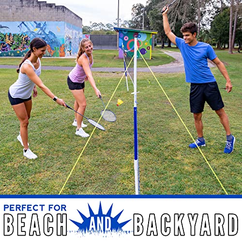 Complete Badminton Set for 4 Players - Recreational Fun