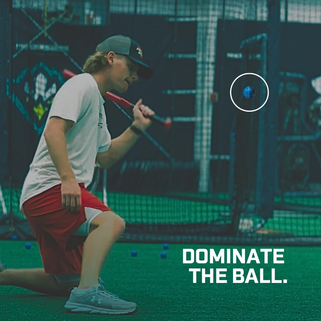 Skiennix Mini Baseballs - Durable Plastic Training Balls for Skill Development | Set of 6