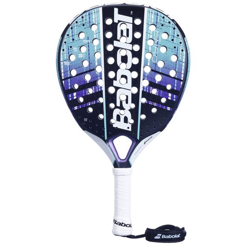 Babolat Dyna Spirit Padel Racket (Blue/Purple/Black)