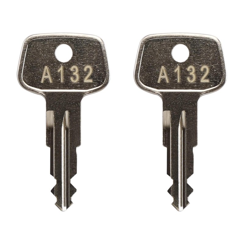 A132 SKS roof Rack Key,Yakima Replacement Key,Replacement Keys for Yakima SKS Ski,Roof Racks,Cargo Box,Carrier Racks and Crossbars with Code Series A132[2 pcs]