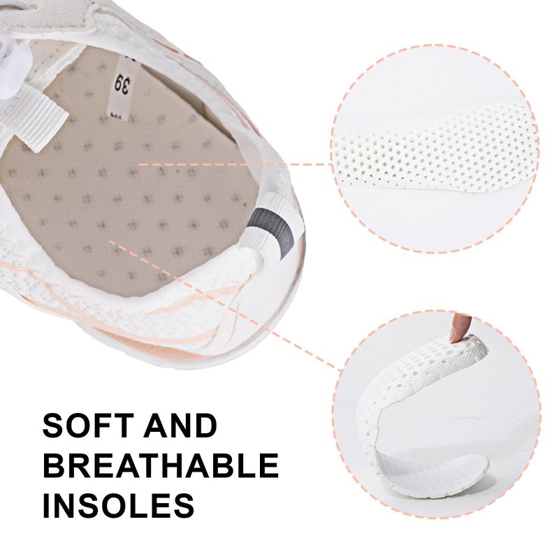 StoneLiquid Hike Barefoot Womens, Healthy & Non-Slip Barefoot Footwear Unisex (White, Adult, Women, 8, Numeric Range, US Footwear Size System, 8.5, Medium)