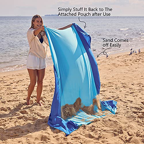Extra Large Waterproof Beach Blanket - Sandproof & Quick Drying