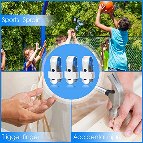 BRMDT Small Trigger Finger Splint - Aluminum Thumb Support for Finger Rehab