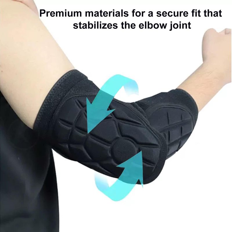 Qinyurj Elbow Guard Baseball Softball Protective Gear for Youth and Adult (Elbow pad, Youth & Adult)