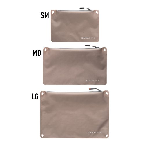 Magpul DAKA Lite Pouch Zippered Tactical Range Tool and Gear Bag, Flat Dark Earth, Large