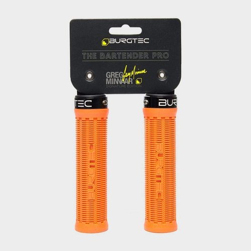 Burgtec Greg Minnar Signature Edition Bartender Pro Grip Iron Bro Orange, 31.5Mm