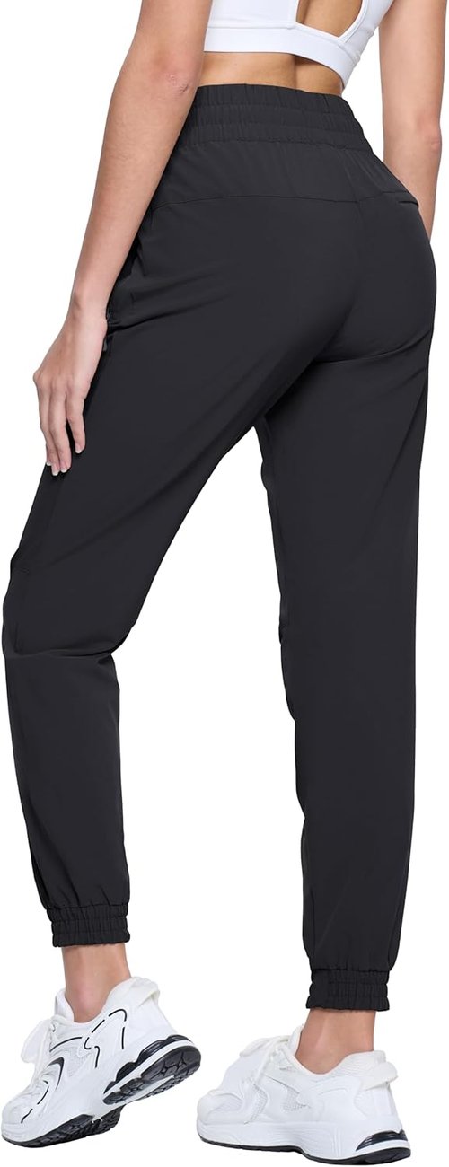 MAGCOMSEN Women's Hiking Pants - Lightweight Quick-Dry Athletic Joggers with Pockets | Ideal for Outdoor Travel