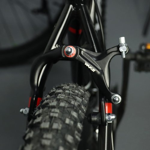 CYSKY Bike Brakes Set, Front and Rear C-Type Brakes Calipers, Include Inner and Outer Cables and Bike Brake Levers Kit for MTB Road Bicycle (Black)