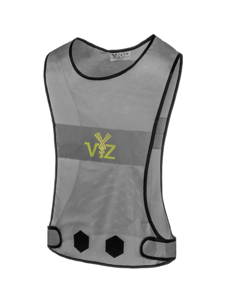 247 Viz Blaze Reflective Running Vest – Reflective Vest Running at Night for Walkers, Women & Men. High Visibility Reflective Gear, Cycling, Walking, Biking & Running Vest, High Vis Neon Safety.