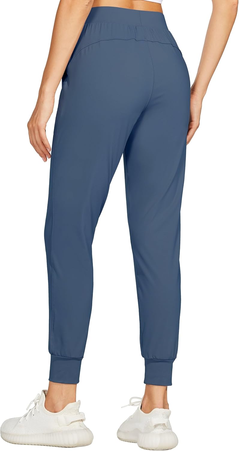 Willit Women's Joggers - Lightweight Athletic Sweatpants with Pockets for Running & Workouts | Casual Tapered Fit