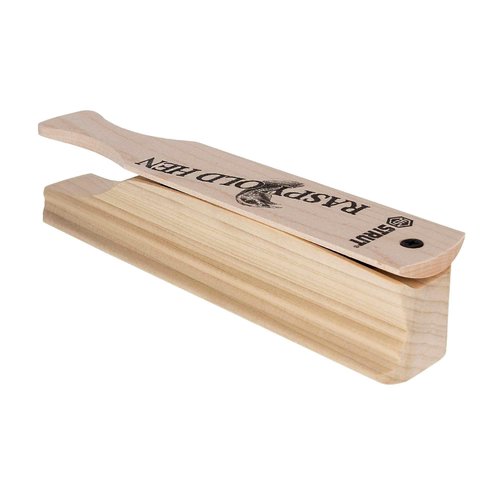 Hunters Specialties Raspy Old Hen Box Call - Native Hardwood Construction Wide Range of Realistic Turkey Sounds