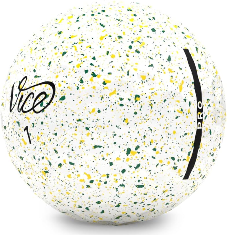 Vice Pro Golf Balls - High-Performance Distance & Control | Premium White Finish