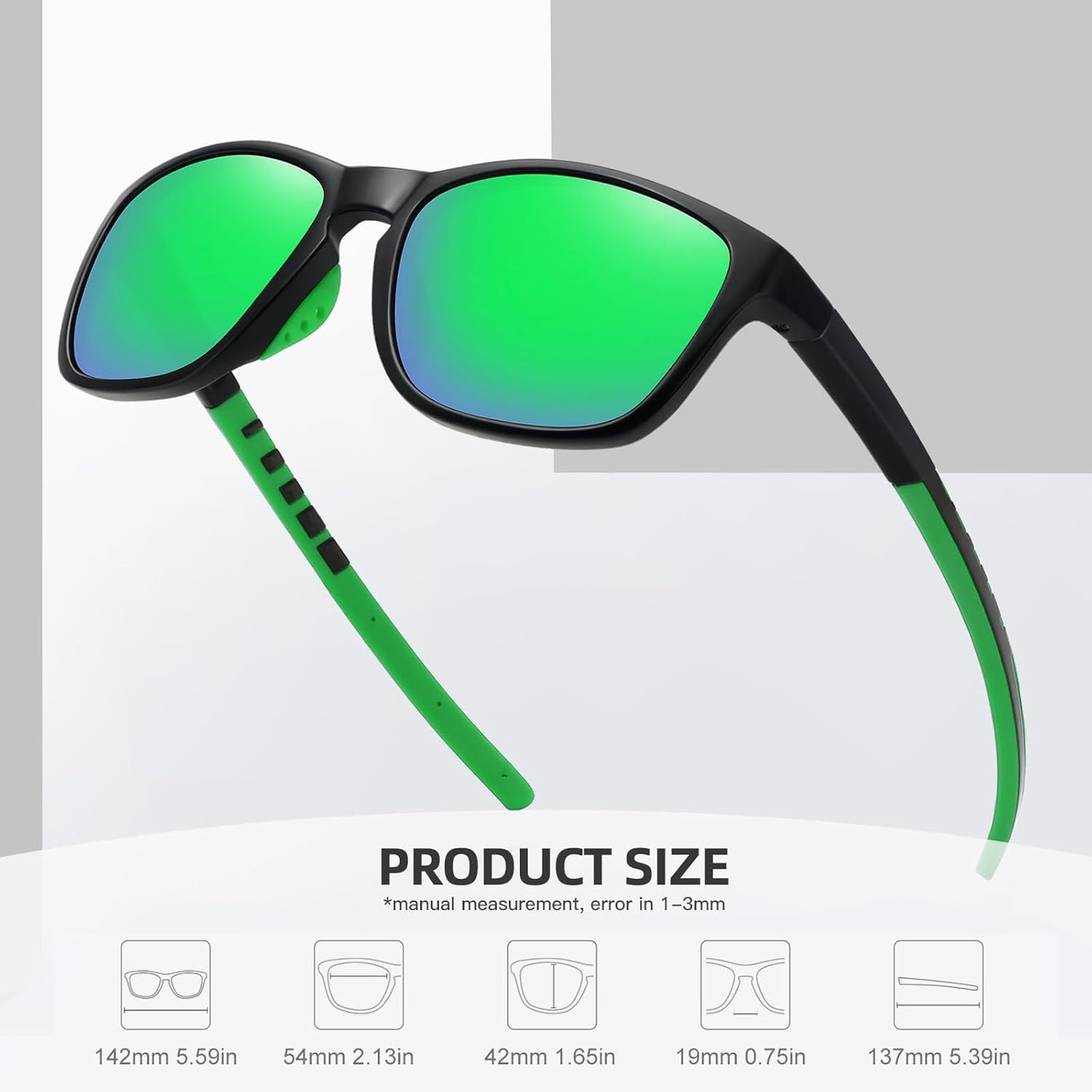 MEETSUN Polarized Sports Sunglasses - UV400 Protection for Men & Women | Ideal for Driving, Running, Cycling & Fishing