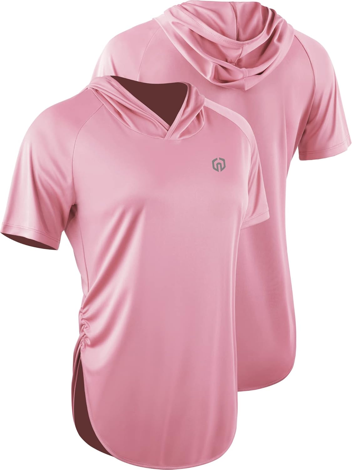 NELEUS Women's Hooded Athletic Running Shirts - 3 Pack for Ultimate Comfort & Performance