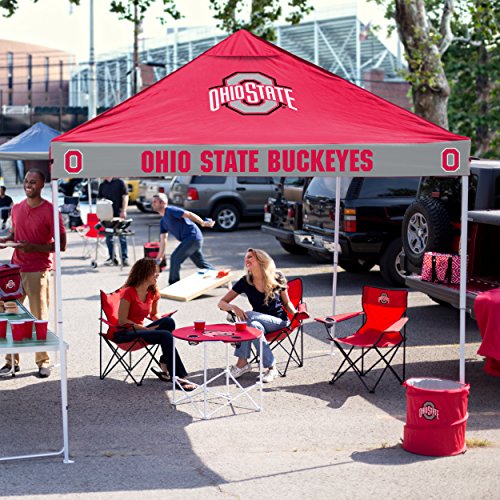 9x9 Foot Tailgating Canopy Tent - Alabama Crimson Tide
