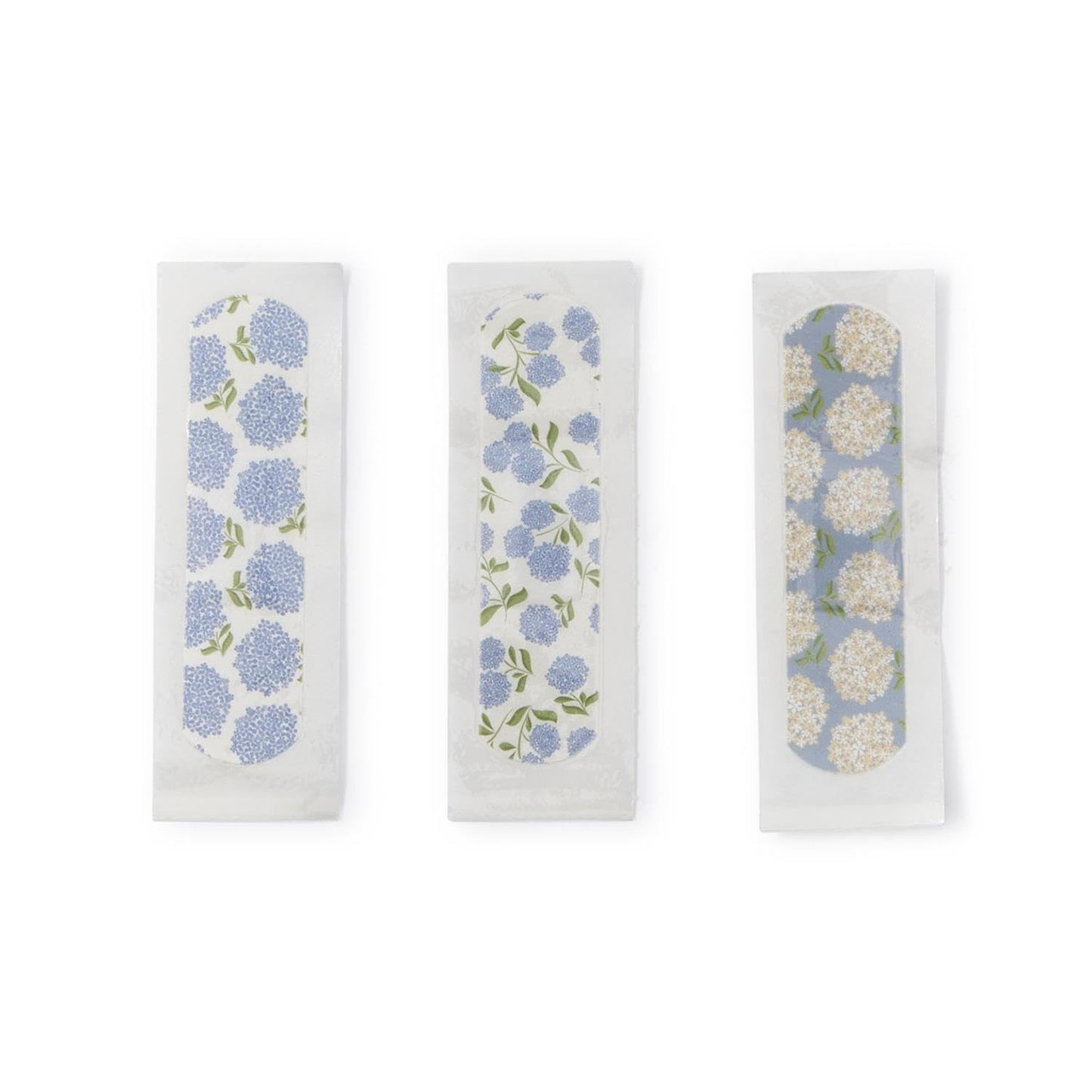 Hydrangea 30 Pc Bandages in Gift Box Includes 3 Colorations/Patterns - Plastic