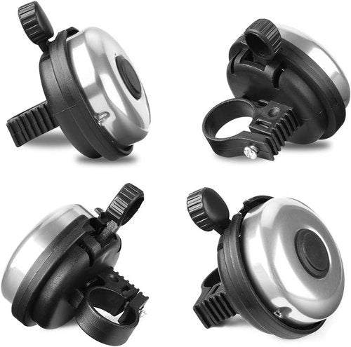 Accmor Aluminum Bicycle Bell - Loud Crisp Sound for Adults & Kids | Classic Design
