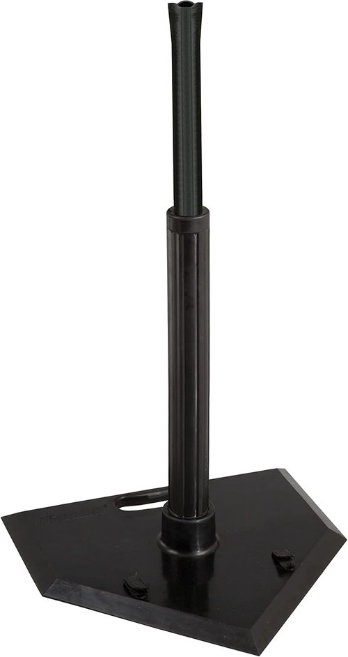 Franklin Sports Batting Tee - Durable One-Position Design for Perfect Practice | Adjustable Height