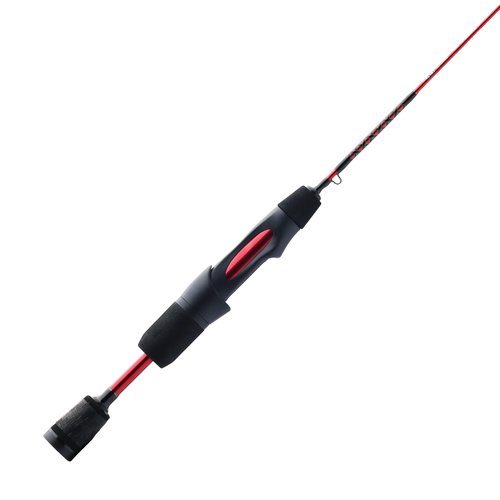 Ugly Stik 32" Carbon Ice Spinning Rod and Reel Combo, 5 Size Reel, 1 Piece Fishing Rod, Medium Light Rod Power, 2-6 lb Line Rating